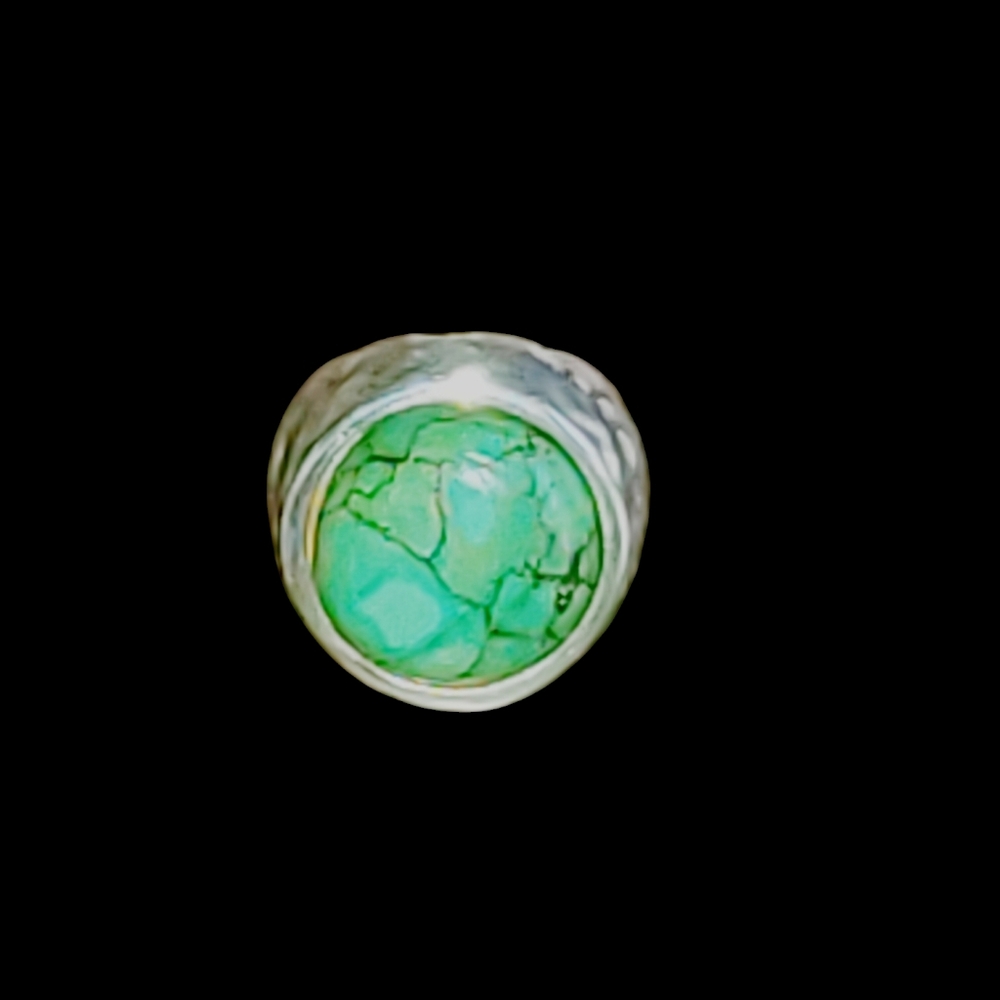 Turquoise 925 Silver Ring Size 9
